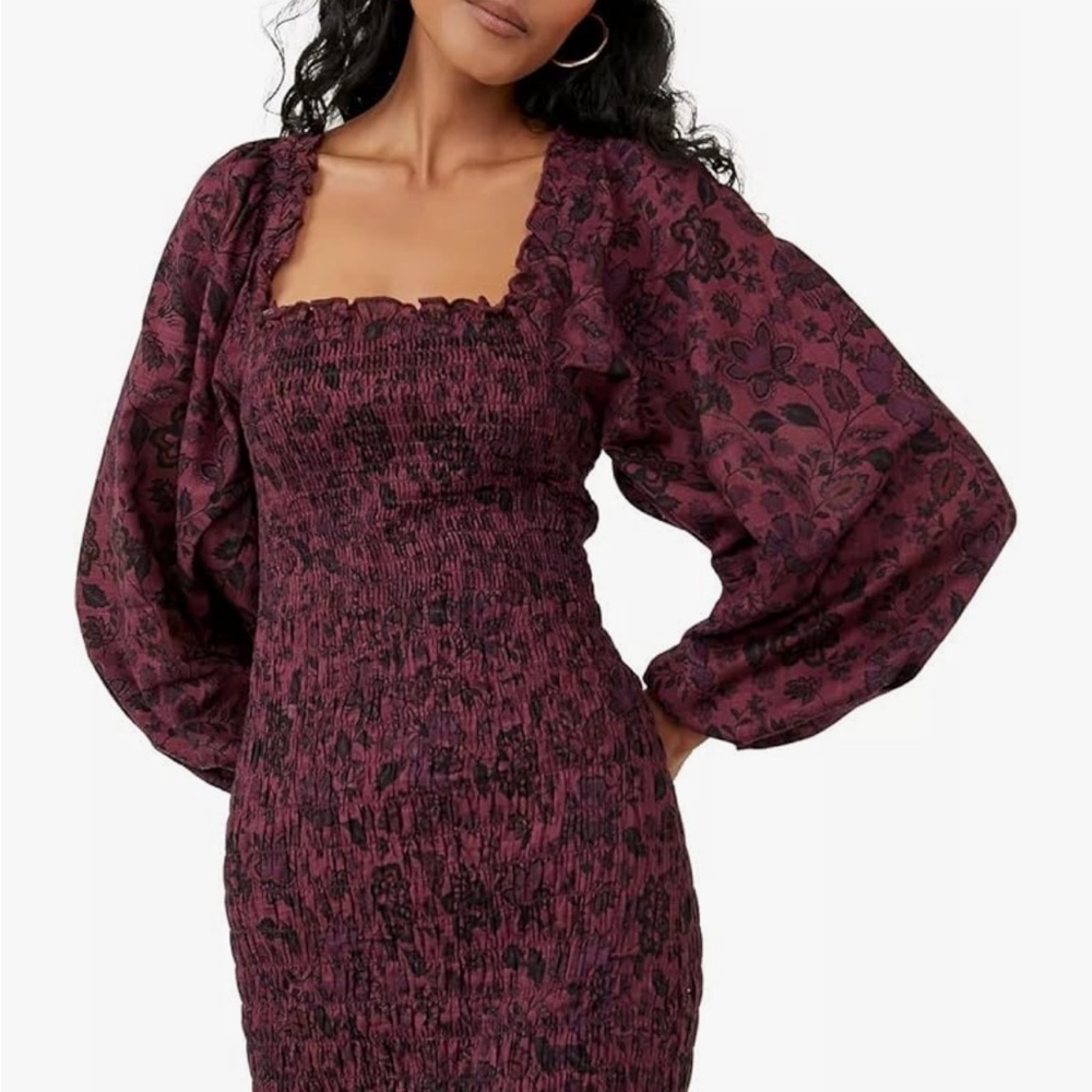 Free People Smock It To Me Mini Dress